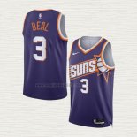 Maglia Bradley Beal NO 3 Phoenix Suns Icon 2023-24 Viola