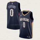 Maglia DeMarcus Cousins NO 0 New Orleans Pelicans Icon Blu