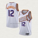 Maglia Ish Wainright NO 12 Phoenix Suns Association 2023-24 Bianco