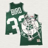 Maglia Larry Bird NO 33 Boston Celtics Mitchell & Ness Big Face Verde