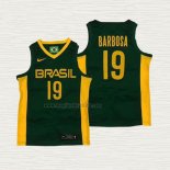 Maglia Leandro Barbosa NO 19 Brasile 2019 FIBA Basketball World Cup Verde
