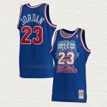 Maglia Michael Jordan NO 23 All Star 1993 Blu