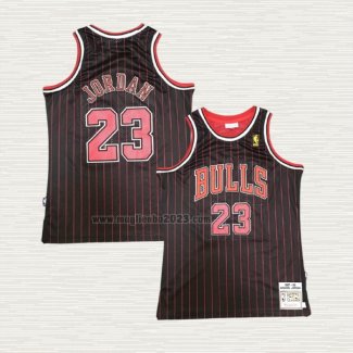 Maglia Michael Jordan NO 23 Chicago Bulls Mitchell & Ness Nero