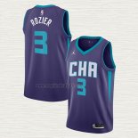 Maglia Terry Rozier III NO 3 Charlotte Hornets Statement Edition Viola