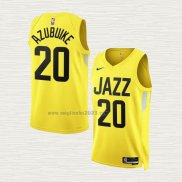 Maglia Udoka Azubuike NO 20 Utah Jazz Icon 2022-23 Giallo