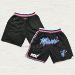 Pantaloncini Miami Heat Nero3