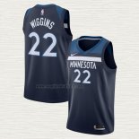 Maglia Andrew Wiggins NO 22 Minnesota Timberwolves Icon Blu