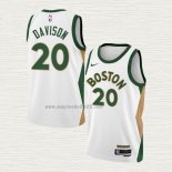 Maglia JD Davison NO 20 Boston Celtics Citta 2023-24 Bianco