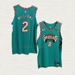 Maglia Jason Williams NO 2 Memphis Grizzlies Classic Autentico Verde