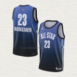 Maglia Lauri Markkanen NO 23 Utah Jazz All Star 2023 Blu