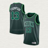 Maglia Tristan Thompson NO 13 Boston Celtics Earned 2020-21 Verde