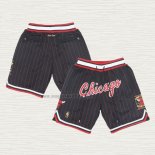 Pantaloncini Chicago Bulls Just Don Nero4