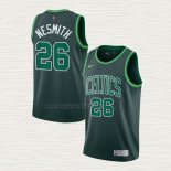 Maglia Aaron Nesmith NO 26 Boston Celtics Earned 2020-21 Verde