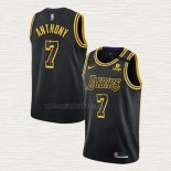 Maglia Carmelo Anthony NO 7 Los Angeles Lakers Mamba 2021-22 Nero