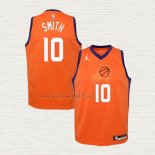 Maglia Jalen Smith Bambino Phoenix Suns Statement 2020-21 Arancione