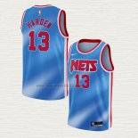 Maglia James Harden NO 13 Brooklyn Nets Classic 2020-21 Blu