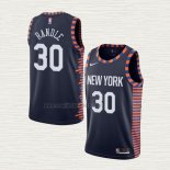 Maglia Julius Randle NO 30 New York Knicks Citta Edition 2019-20 Blu