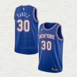 Maglia Julius Randle NO 30 New York Knicks Statement 2020-21 Blu