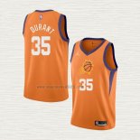 Maglia Kevin Durant NO 35 Phoenix Suns Statement 2021 Arancione