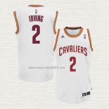 Maglia Kyrie Irving NO 2 Cleveland Cavaliers Bianco