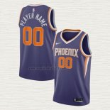 Maglia Phoenix Suns Personalizzate Icon Viola