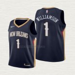 Maglia Zion Williamson NO 1 Bambino New Orleans Pelicans Icon 2019-20 Blu