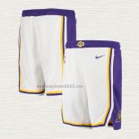 Pantaloncini Los Angeles Lakers Association 2018-19 Bianco