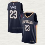 Maglia Anthony Davis NO 23 New Orleans Pelicans Icon Blu