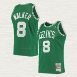 Maglia Antoine Walker NO 8 Boston Celtics Hardwood Classics 2000-01 Verde