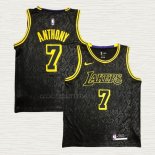 Maglia Carmelo Anthony NO 7 Los Angeles Lakers Black Mamba Nero