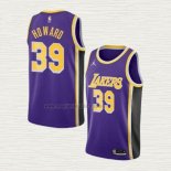 Maglia Dwight Howard NO 39 Los Angeles Lakers Statement 2021-22 Viola