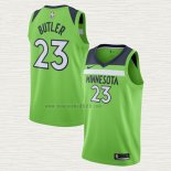 Maglia Jimmy Butler NO 23 Minnesota Timberwolves Statement Verde