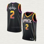 Maglia Josh Okogie NO 2 Phoenix Suns Statement 2022-23 Nero