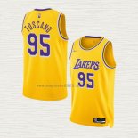 Maglia Juan Toscano-Anderson NO 95 Los Angeles Lakers Icon 75th Anniversary 2021-22 Giallo