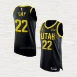 Maglia Rudy Gay NO 22 Utah Jazz Statement Autentico 2022-23 Nero