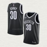 Maglia Seth Curry NO 30 Brooklyn Nets Icon 2021-22 Nero