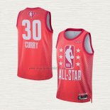 Maglia Stephen Curry NO 30 Golden State Warriors All Star 2022 Granate