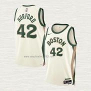 Maglia Al Horford NO 42 Boston Celtics Citta 2023-24 Bianco