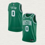 Maglia Jayson Tatum NO 0 Boston Celtics Icon 2021-22 Verde
