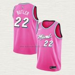 Maglia Jimmy Butler NO 22 Miami Heat Earned 2019 Rosa