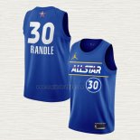 Maglia Julius Randle NO 30 New York Knicks All Star 2021 Blu