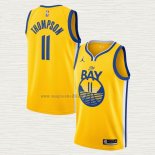 Maglia Klay Thompson NO 11 Golden State Warriors Statement 2020-21 Or