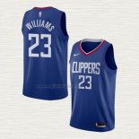 Maglia Lou Williams NO 23 Los Angeles Clippers Icon 2020-21 Blu