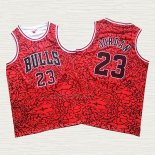 Maglia Michael Jordan NO 23 Chicago Bulls Mitchell & Ness Rosso 2