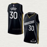 Maglia Stephen Curry NO 30 Golden State Warriors Select Series 2022 Nero