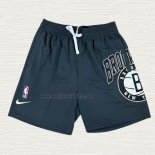 Pantaloncini Brooklyn Nets Just Don Big Logo Grigio