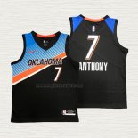 Maglia Carmelo Anthony NO 7 Oklahoma City Thunder Citta 2020-21 Nero