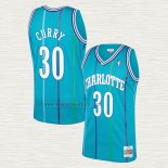 Maglia Dell Curry NO 30 Charlotte Hornets Mitchell & Ness Verde