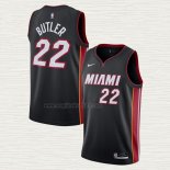 Maglia Jimmy Butler NO 22 Miami Heat Icon 2020-21 Nero