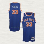 Maglia John Starks NO 3 New York Knicks Throwback Blu